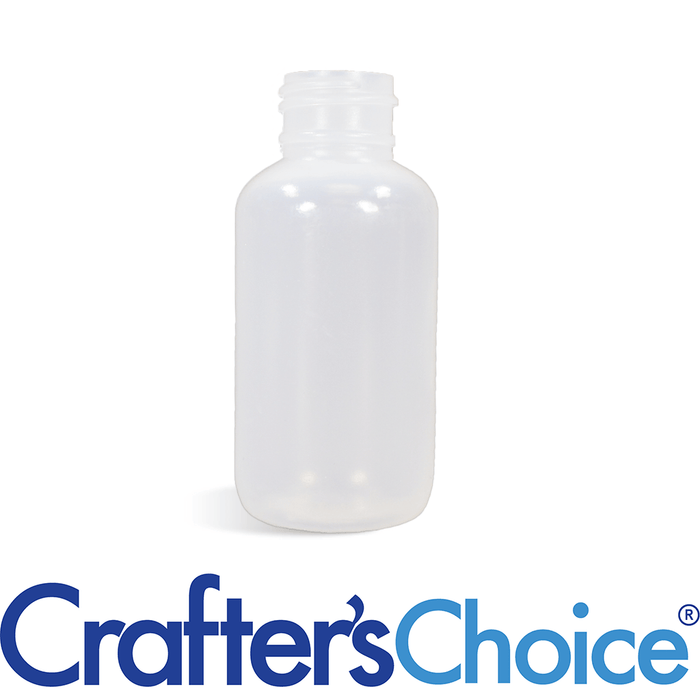 1 oz Natural LDPE Boston Round Bottle