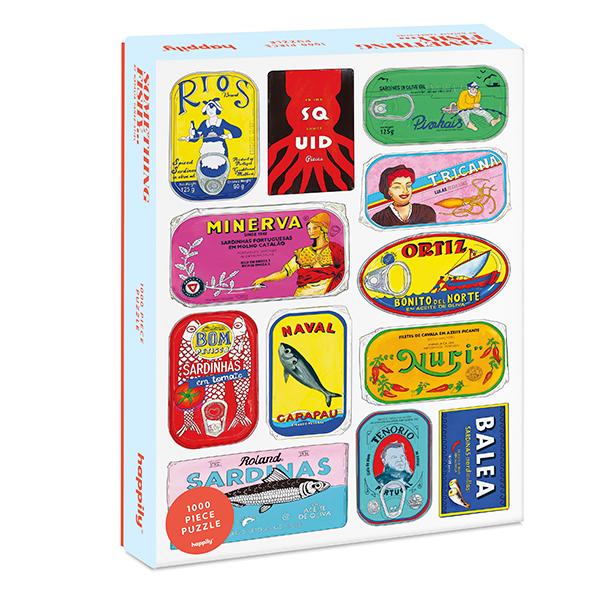 happily something fishy jigsaw puzzle box art