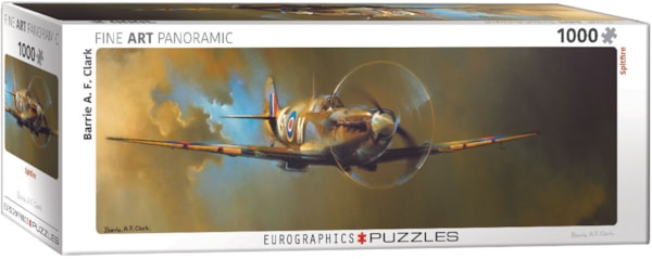 1000 Piece Panoramic Jigsaw Puzzle - Spitfire | EUROGRAPHICS