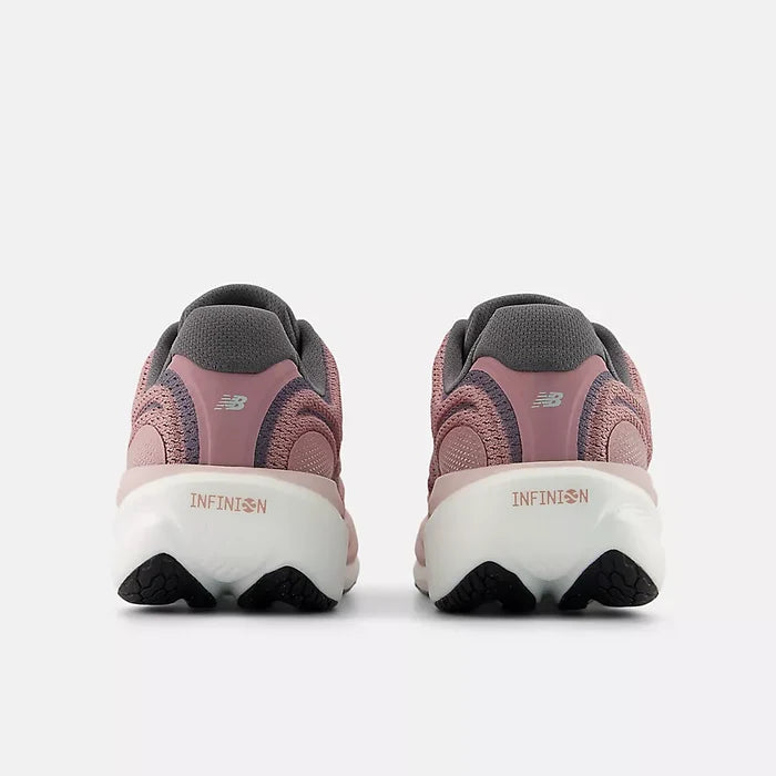 New Balance 1080v15 Wide (D) Women's -Rosewood/Silver Metallic/Neptune Grey