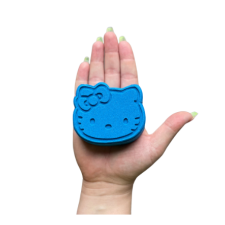 3D Printed Kitty Face Bath Bomb Mold