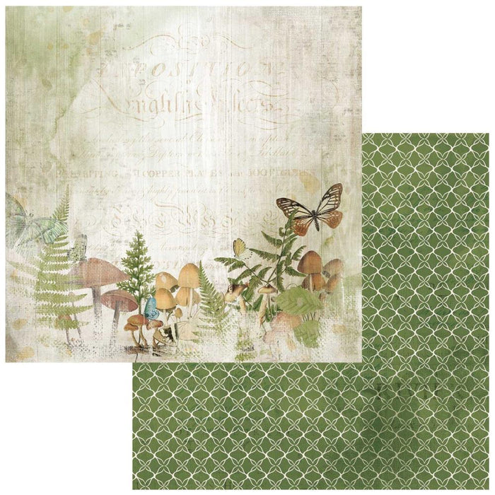 49 And Market - Double-Sided Cardstock 12"X12" - Nature Study - Natural Habitat. The calming feel of the great outdoors comes to life with the Vintage Artistry Nature Study collection. 12x12 inch Double-sided heavy weight cardstock. Available at Embellish Away located in Bowmanville Ontario Canada.