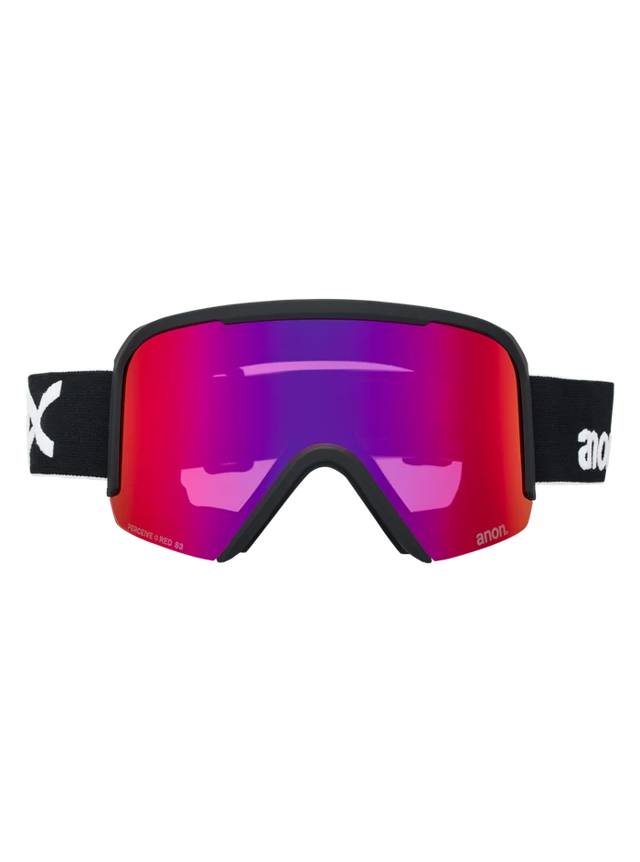 Rahmen: Black, Brillenglas: Perceive Sunny Red (14% / S3), Ersatzglas: Perceive Cloudy Burst (59% / S1) / Regular
