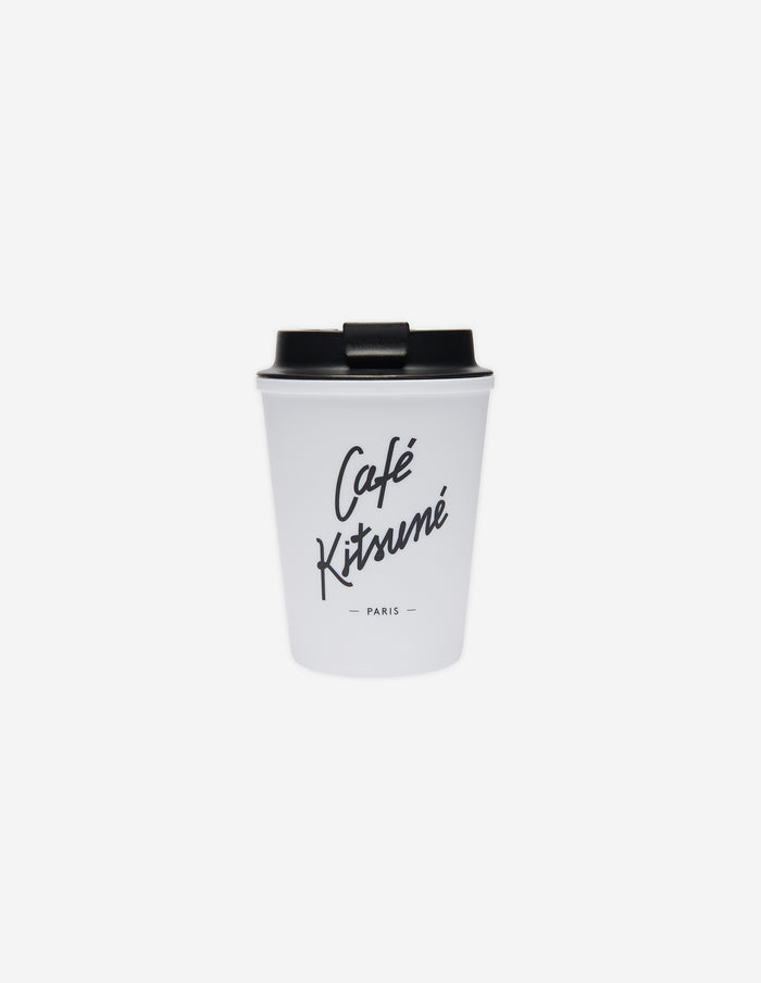 CAFE KITSUNE COFFEE TUMBLER WHITE