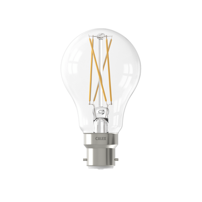 Calex Smart LED Bulb - Filament - B22 - A60 - Clear - 7W