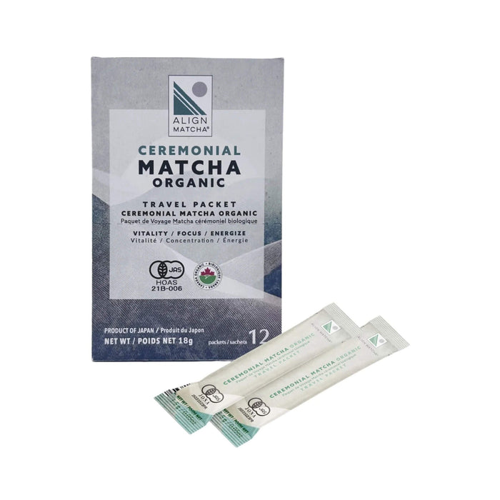 Align Matcha Ceremonial Matcha 12 Pack Lifestyle