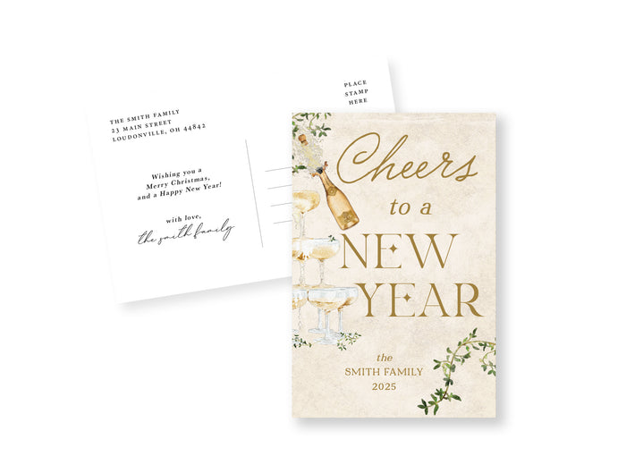Cheers Postcard