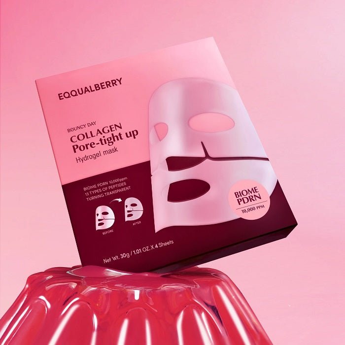 COLLAGEN PORE TIGHT UP HYDROGEL MASK - Set 4 Masti Hidrogel Pentru Fermitate - skinseen.ro