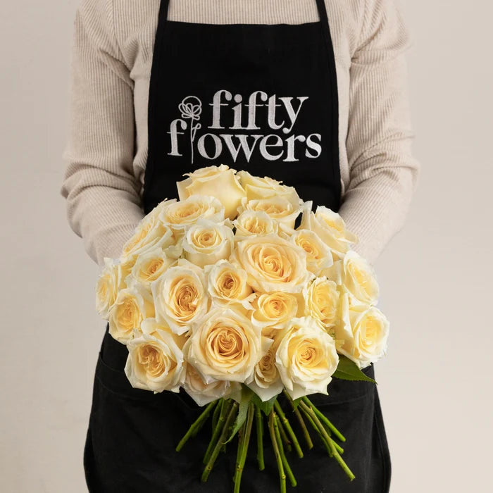 Creme De La Creme Rose Apron - Image