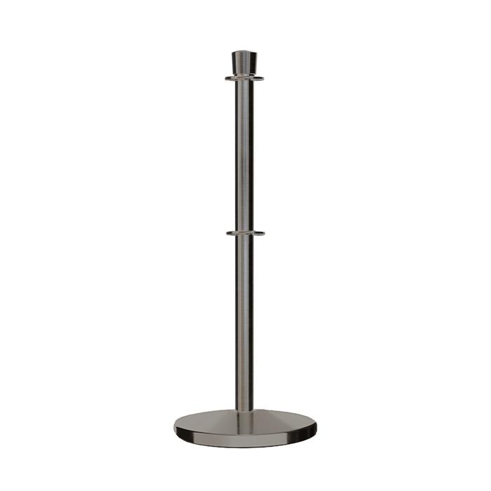 SATIN STAINLESS STEEL / CROWN TOP