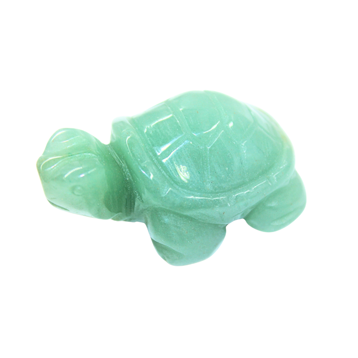 Crystal Turtle – Green Aventurine Large