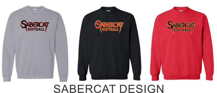 CV Softball Crewneck Sweatshirt