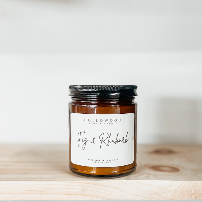 FIG & RHUBARB | CANDLE BAR CANDLE