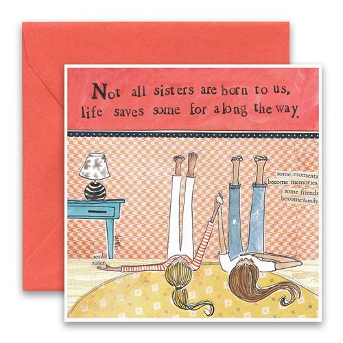 Greeting Card - Soul Sisters