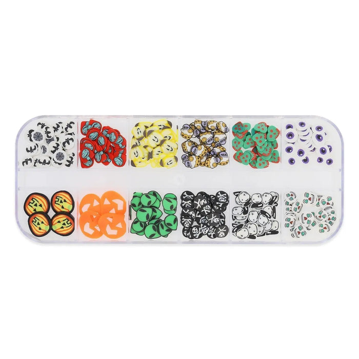 Halloween Fimo Slices - Various Designs - 004 Naio Nails