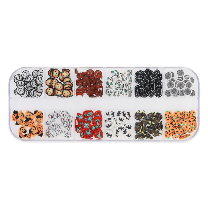 Halloween Fimo Slices - Various Designs - 005Β Β Naio Nails