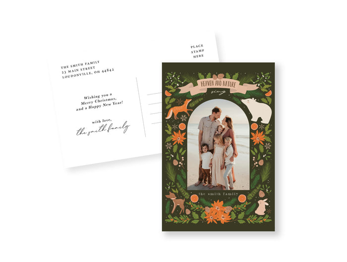 Heaven & Nature Sing Postcard