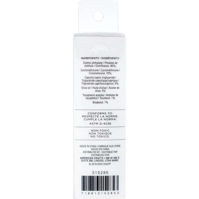 Quickly and easily clean your favorite stamps with the Minc Toner Stamp Ink Cleaner! Bottle contains a special stamp cleaner to help keep your stamps neat and tidy and ready for your next project. This package contains 4oz of stamp cleaner. Non-toxic. Available at Embellish Away located in Bowmanville Ontario Canada.