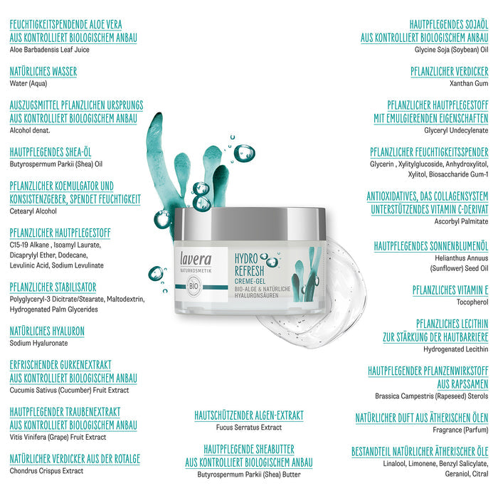 lavera Hydro Refresh Creme-Gel