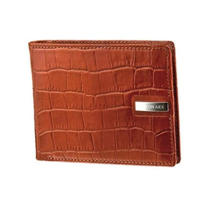 JOS VON ARX Men's 8 Slot Card Holder Bi-Fold Wallet - Theodore Designs