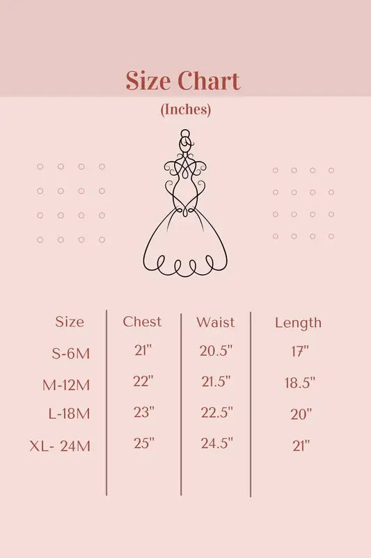 Kid's Dream Classic Pleated Baby Dress w/ Pearl-Ivory