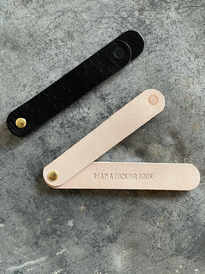 LEATHER BOOKMARK