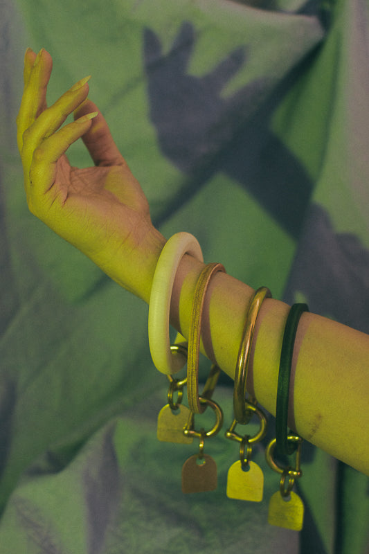 LEATHER WRIST KEY