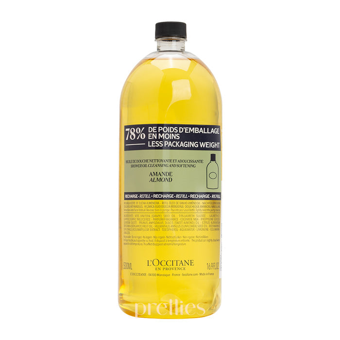 L'OCCITANE Almond Shower Oil (Refill - Bottle) 500ml