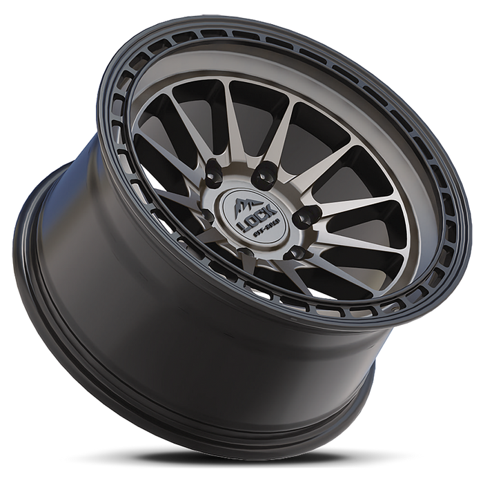 Lock Off-Road Wheels Baja Matte Grey