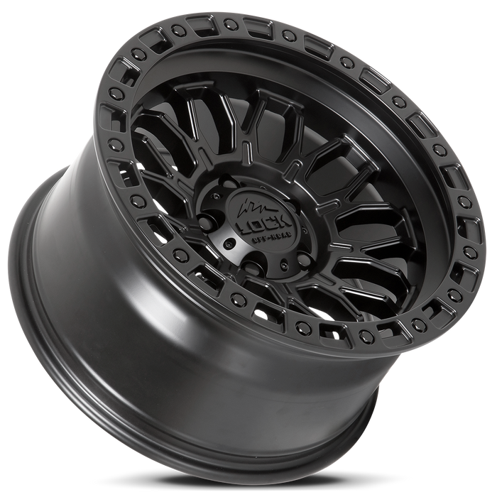 Lock Off-Road Wheels Combat Matte Black