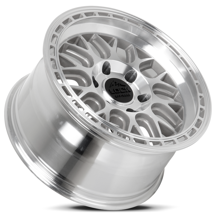 Lock Off-Road Wheels Onyx Machine Face Polish