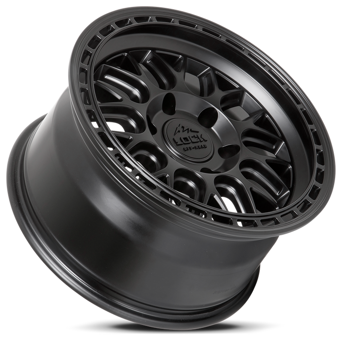 Lock Off-Road Wheels Onyx Matte Black