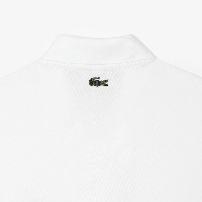 Men’s Lacoste x Netflix Organic Cotton Polo White