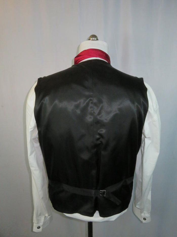 Men's Notch Vest - Silver Grey Tropical