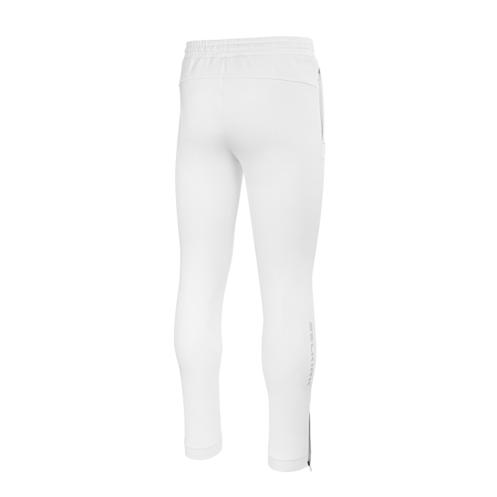Selkirk pickleball men's joggers pants in black, white, and tan.
