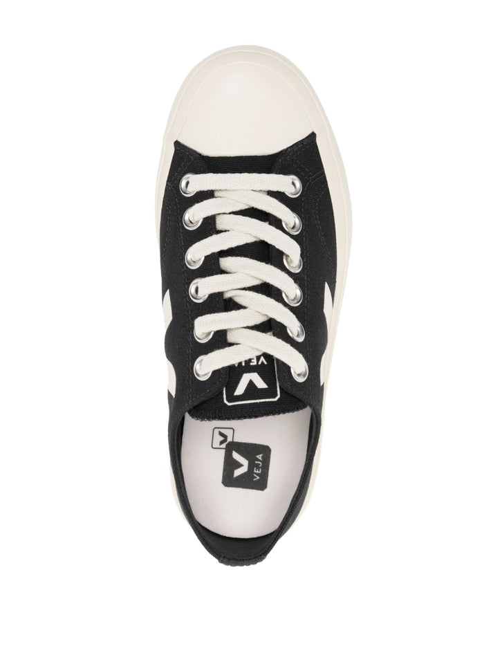 Men's Wata II Low Canvas Black Pierre