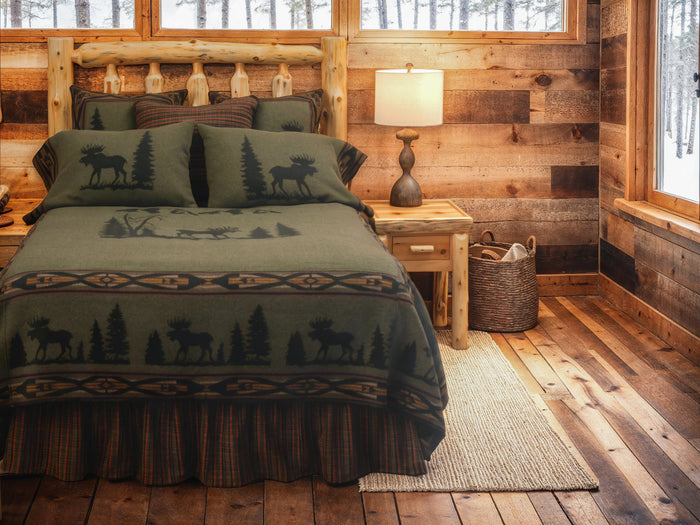 Moose I Bed Skirt