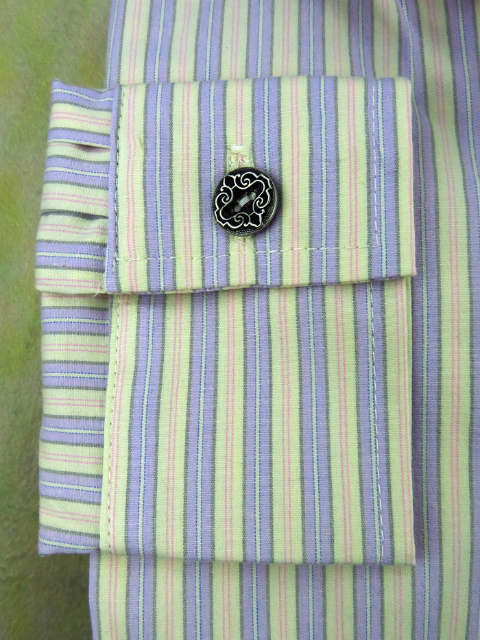 Pale Lavender Stripe Men's Dakota Shirt