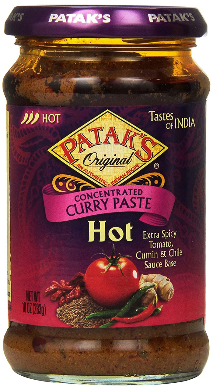 Patak's Hot Curry Paste , (10 Oz) now available at Gandhi Foods