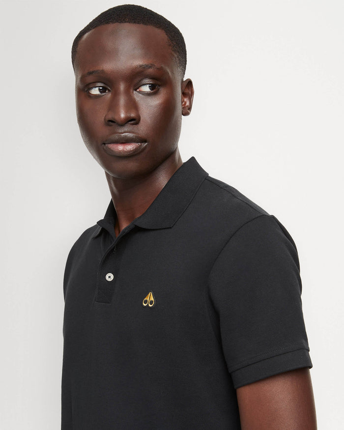 Pique Polo Black