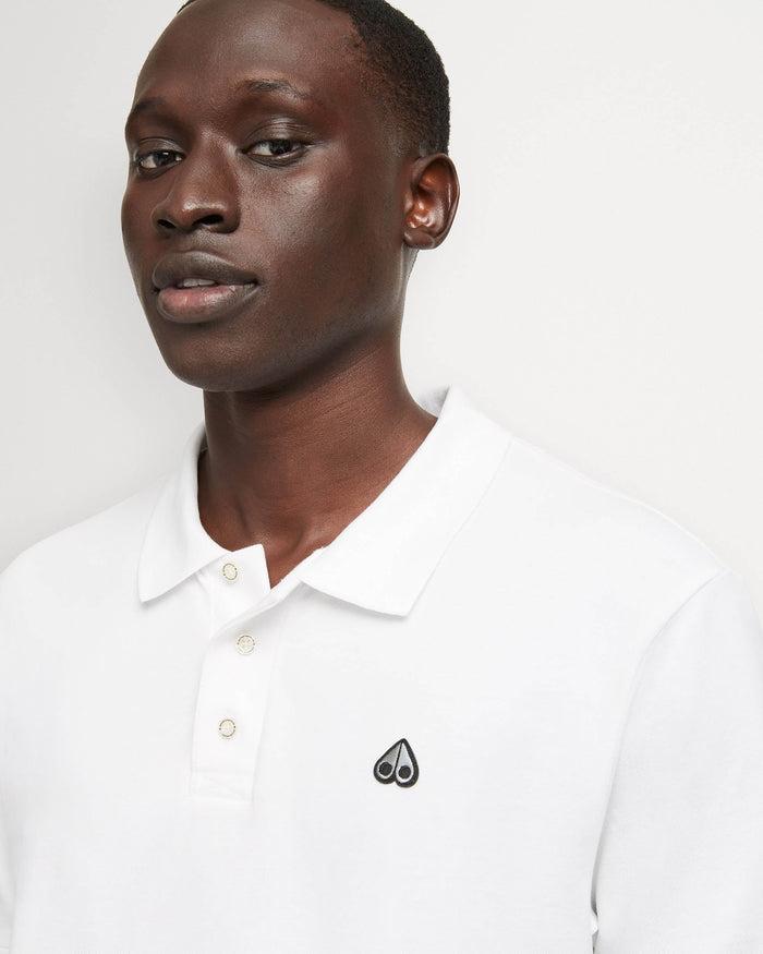 Pique Polo White
