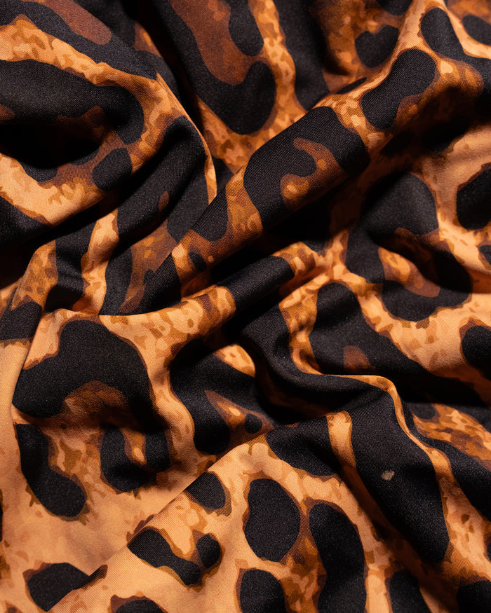 Fabric swatch of Plungey Triangle - Symmetric Leopard