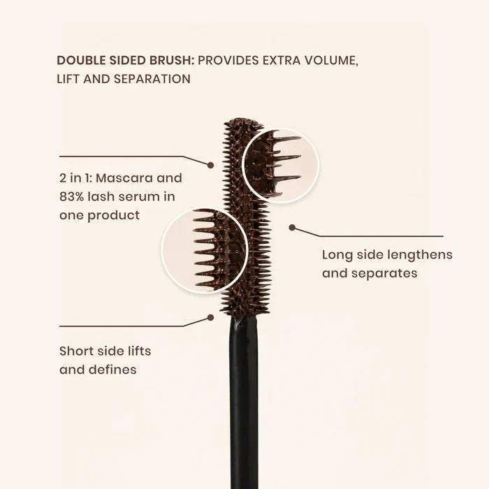 Benefits of the Brown PowerLash Growth Serum Mascara