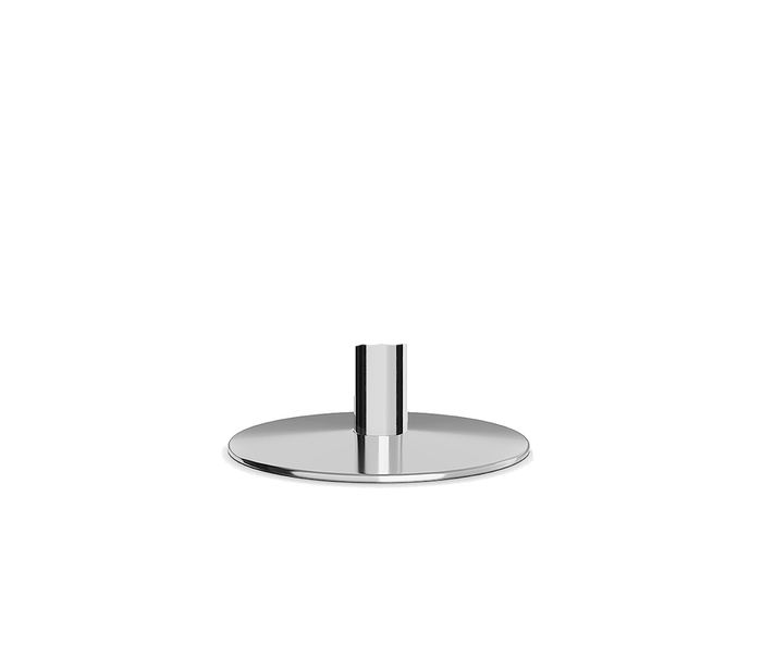 Replacement Stanchion Low Profile Base - Montour Line MX630 - Crowd Control Warehouse