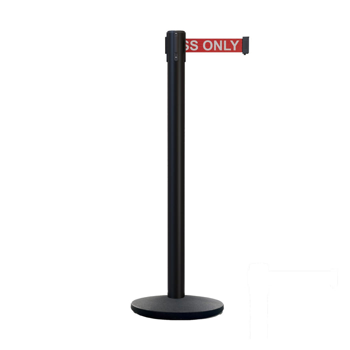 BLACK / Red with "AUTHORIZED ACCESS ONLY" White Letters
