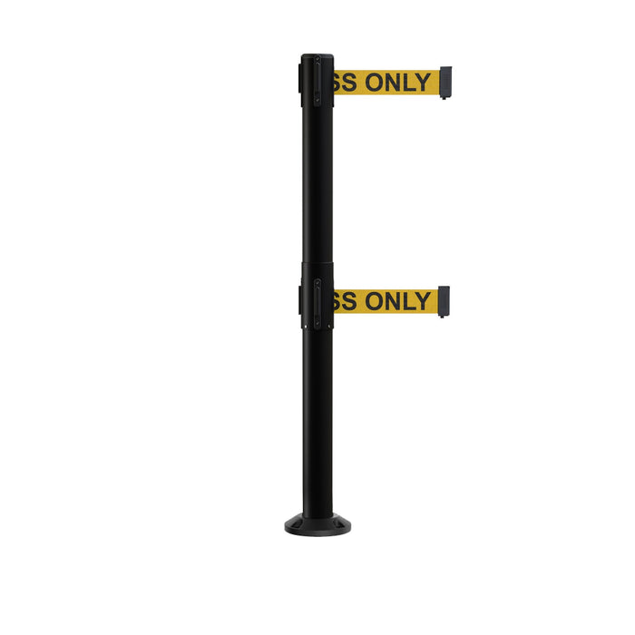 YES WEATHER TREATED / YELLOW WITH "AUTHORIZED ACCESS ONLY" BLACK LETTERS