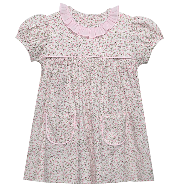 RN Pink Reagan Garden Whispers Dress w/Pockets