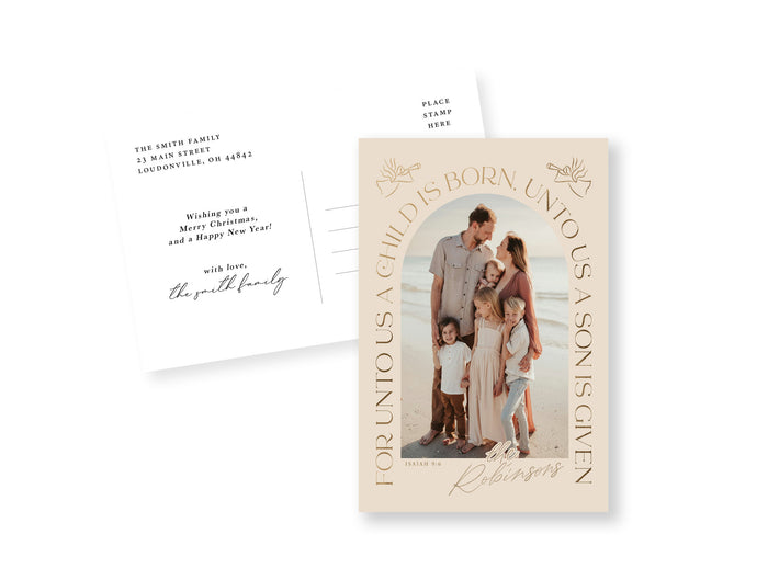 Scripture Postcard
