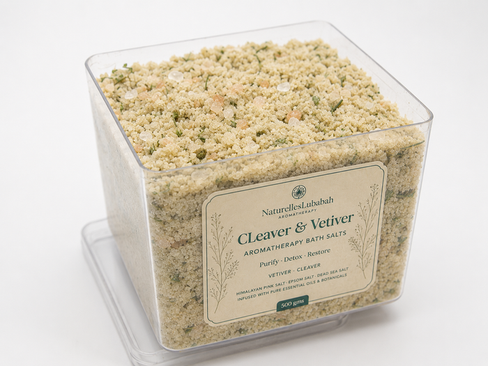 SEL DE KHUS - Cleavers and Vetiver Aromatherapy Bath Salts