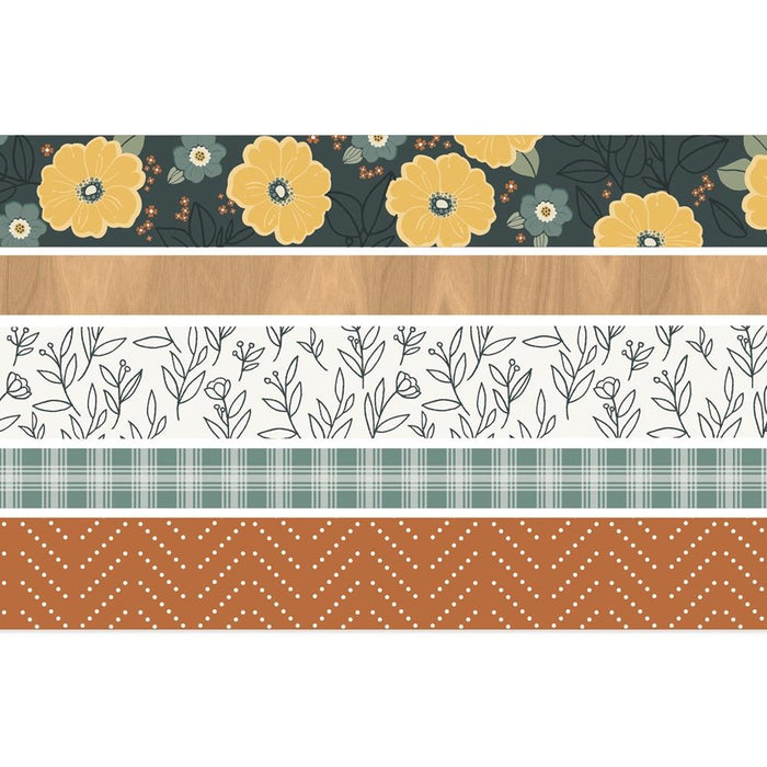 Simple Stories - Hearth & Home - Washi Tape - 5/Pkg. This package contains (5) 2-8mm rolls and 3-15mm rolls; 75 feet. Made in USA. Available at Embellish Away located in Bowmanville Ontario Canada.